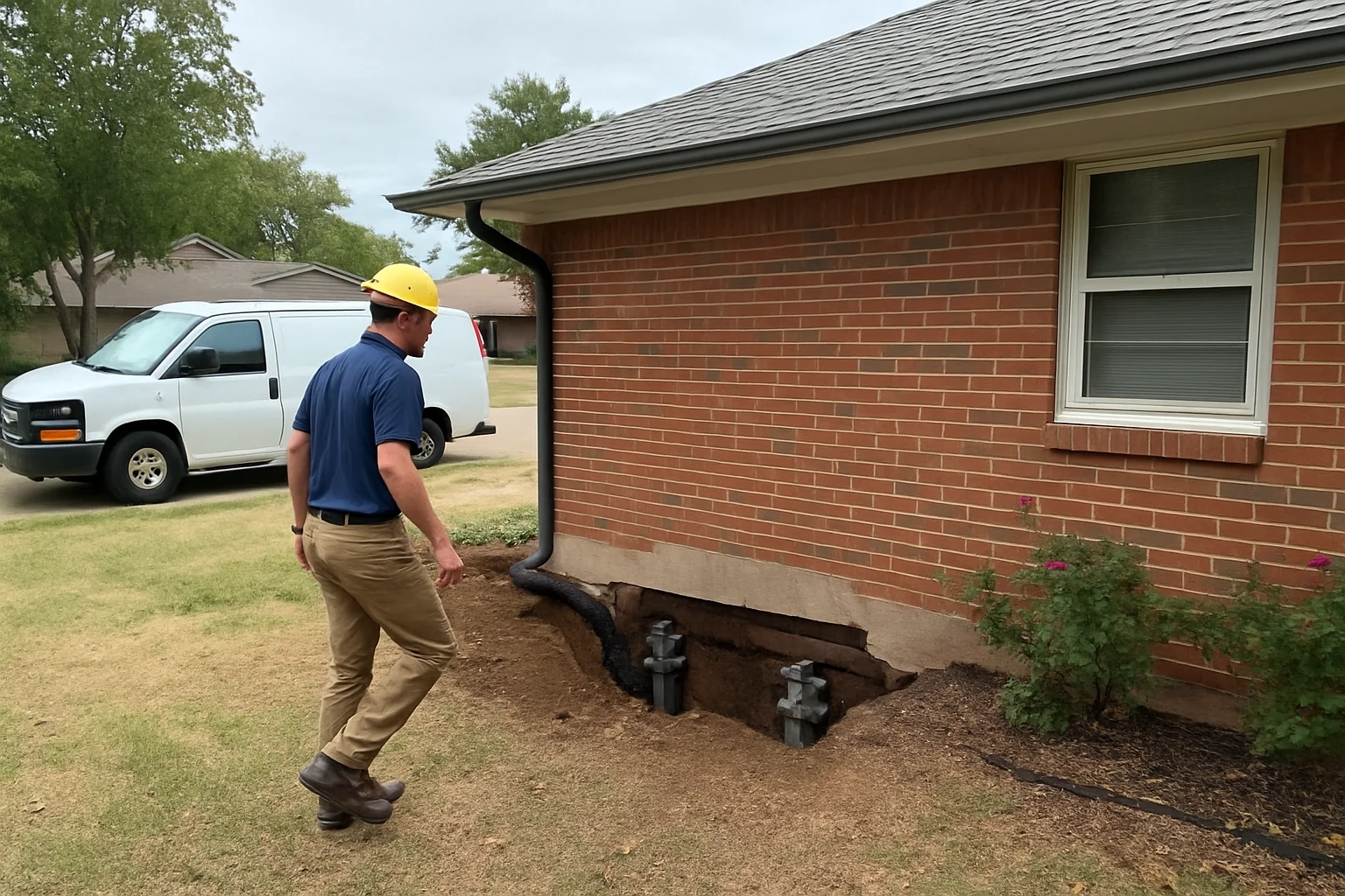 Foundation Stabilization specialist serving a Texas &amp; Oklahoma property
